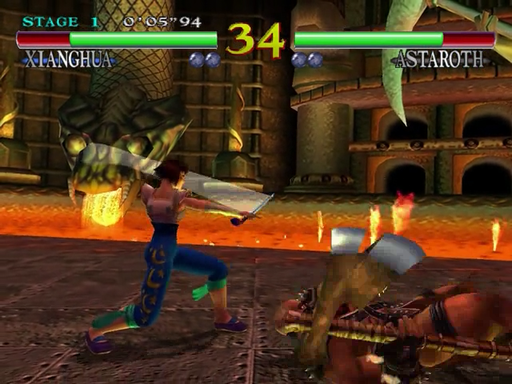 Soul Calibur screenshot 3 for Sega Dreamcast